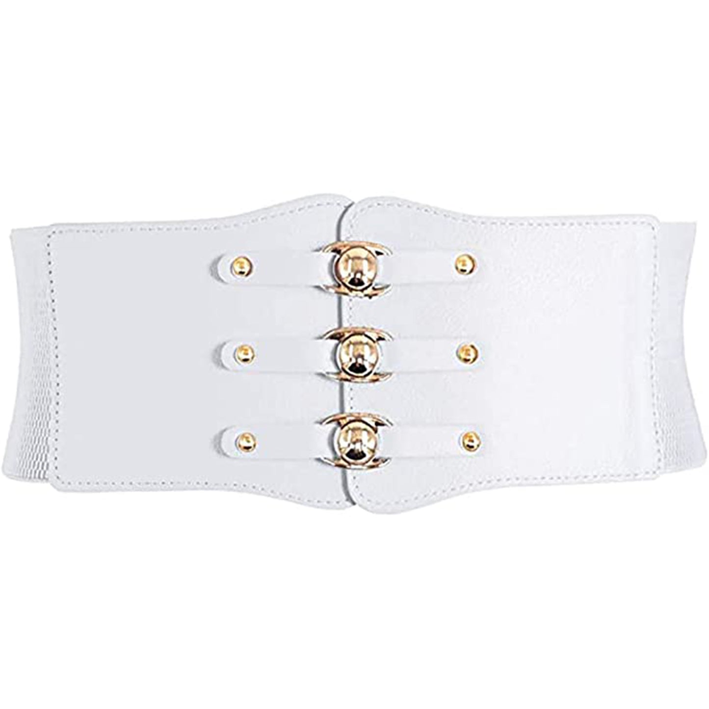 Ceintures de corset larges élastiques pour femmes Ceinture de taille Ceinture de robe féminine Ceintures extensibles Ceinture de corset large élastique noué Ceintures de guêpe nouées à lacets Ceintures de taille en cuir à lacets