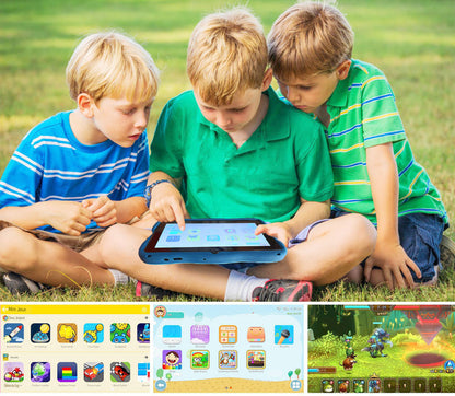 Tablette Pour Enfants Android 7 Pouces Jeu D'ordinateur Kitoko Oyo WAPI !