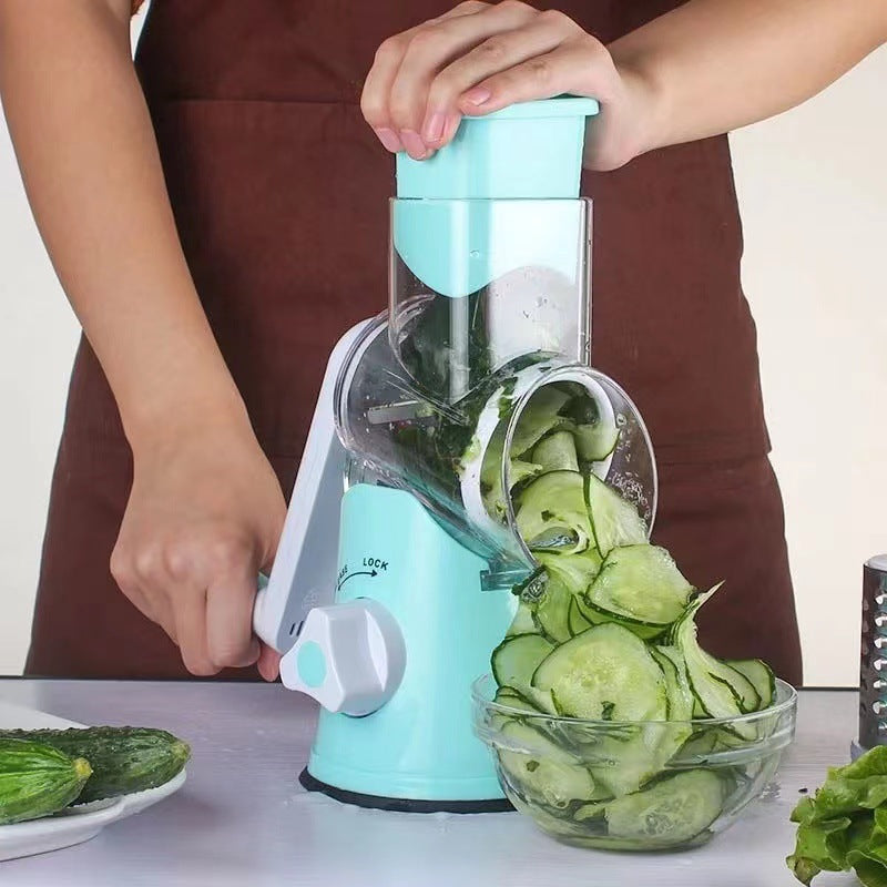 Broyeur Déchiqueteuse Pour La Cuisine Découpeuse De Légumes Machine à Pommes De Terre Multifonction à Manivelle