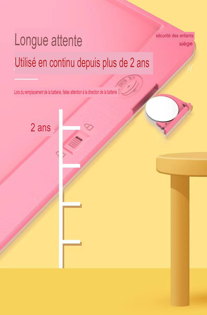 Tablette Pour Dessinez Tableau à Dessin Pour Les éleves Batterie Durable 2 ANS