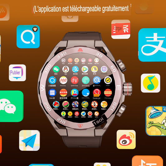 Montre Intelligente Kitoko Pona Santer Appel Video Montre Charismatique