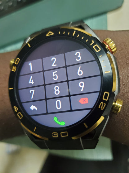 Montre Intelligente de Luxe Grand Écran AI Appel Vocal Bluetooth Connectable Avec Telephone