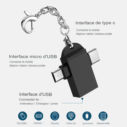 Adaptateur OTG de Type C